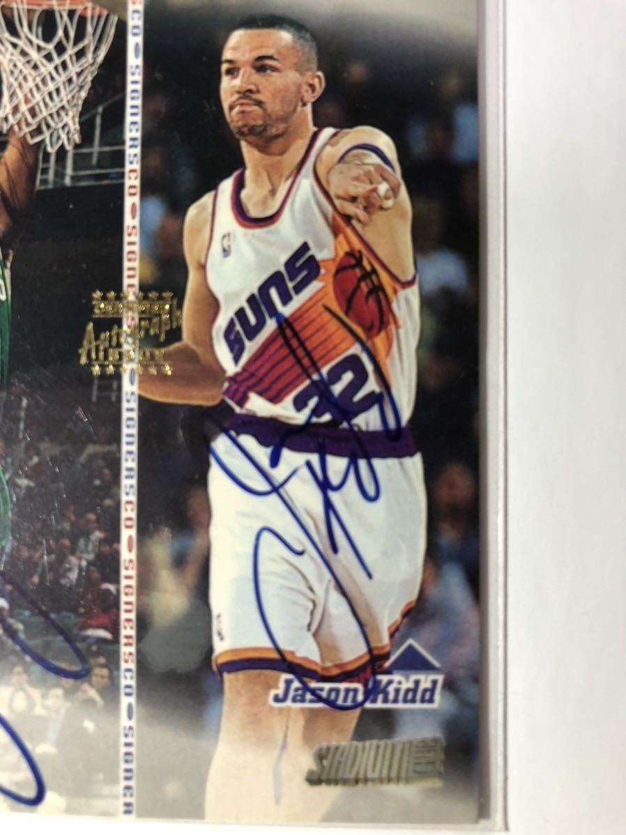 99 STADIUM CLUB Co-Signers Jason Kidd Antoine Walker ジェイソン