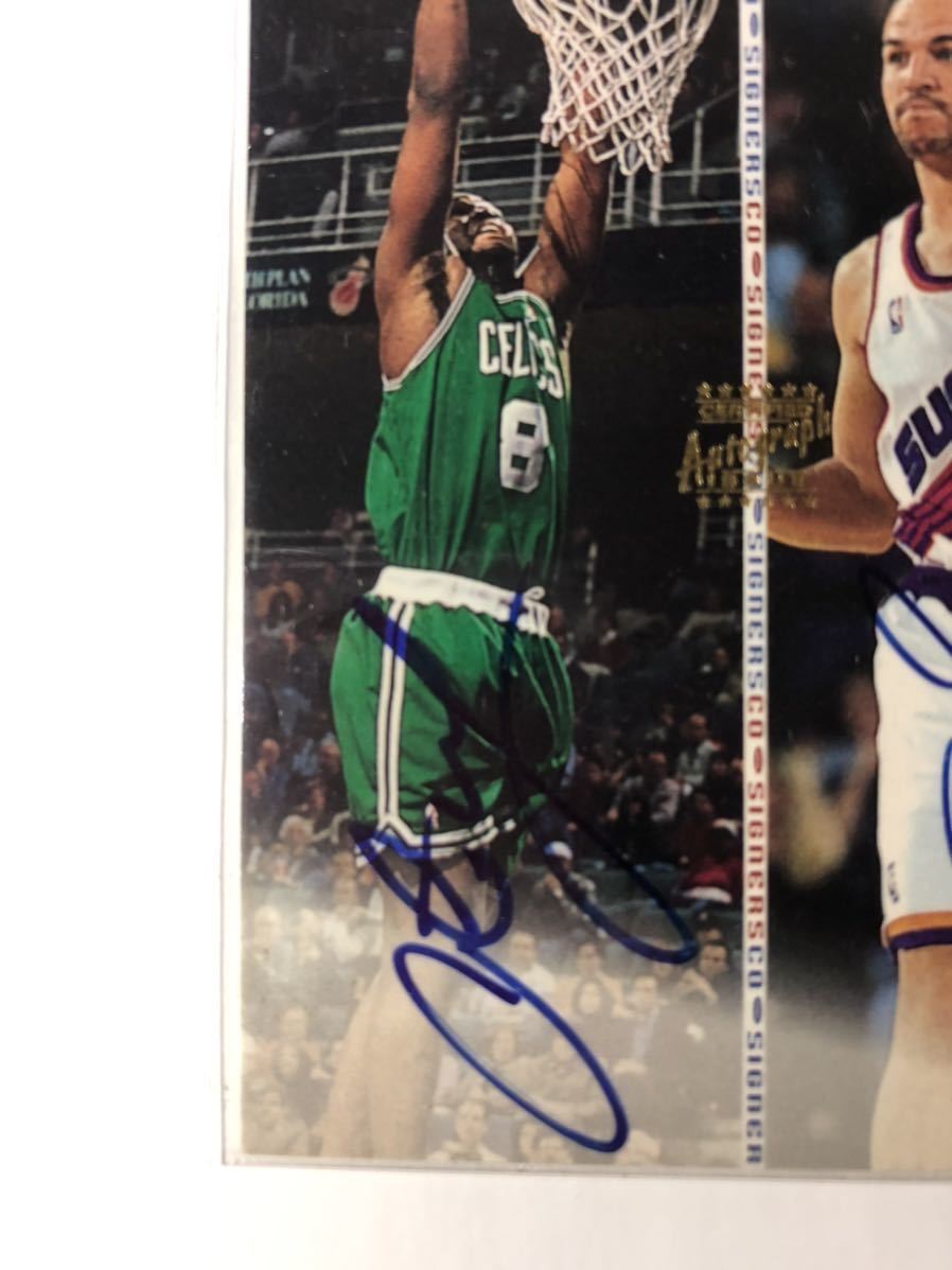 99 STADIUM CLUB Co-Signers Jason Kidd Antoine Walker ジェイソン