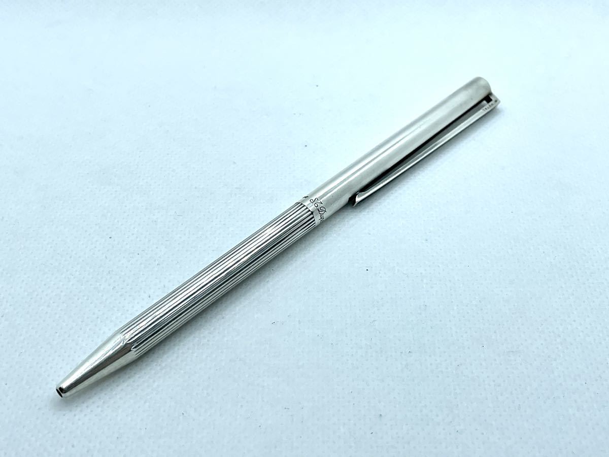 ST DuPontデュポンボールペンスターリングシルバーSV925筆記OK