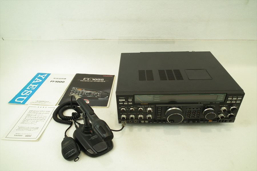 ☆ YAESU ヤエス FT-1000 HFトランシーバー 取扱説明書有り 中古 現状