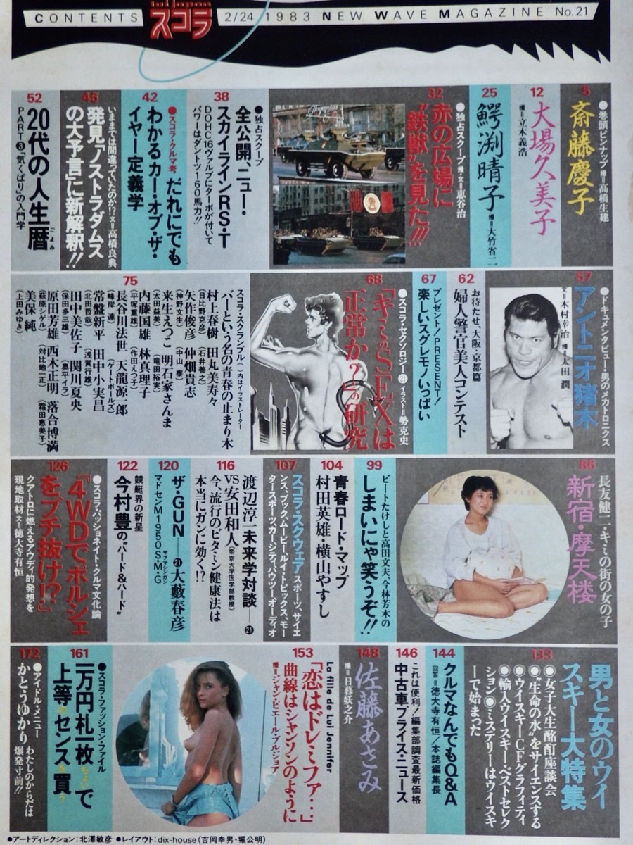 ワケあり グラビア雑誌 スコラ 1980年代 4冊セット 原田知世 小林麻美 大場久美子 渡辺典子 黒沢ひろみ 斉藤由貴 吉沢秋絵 他 アイドル 芸能人 売買されたオークション情報 Yahooの商品情報をアーカイブ公開 オークファン Aucfan Com