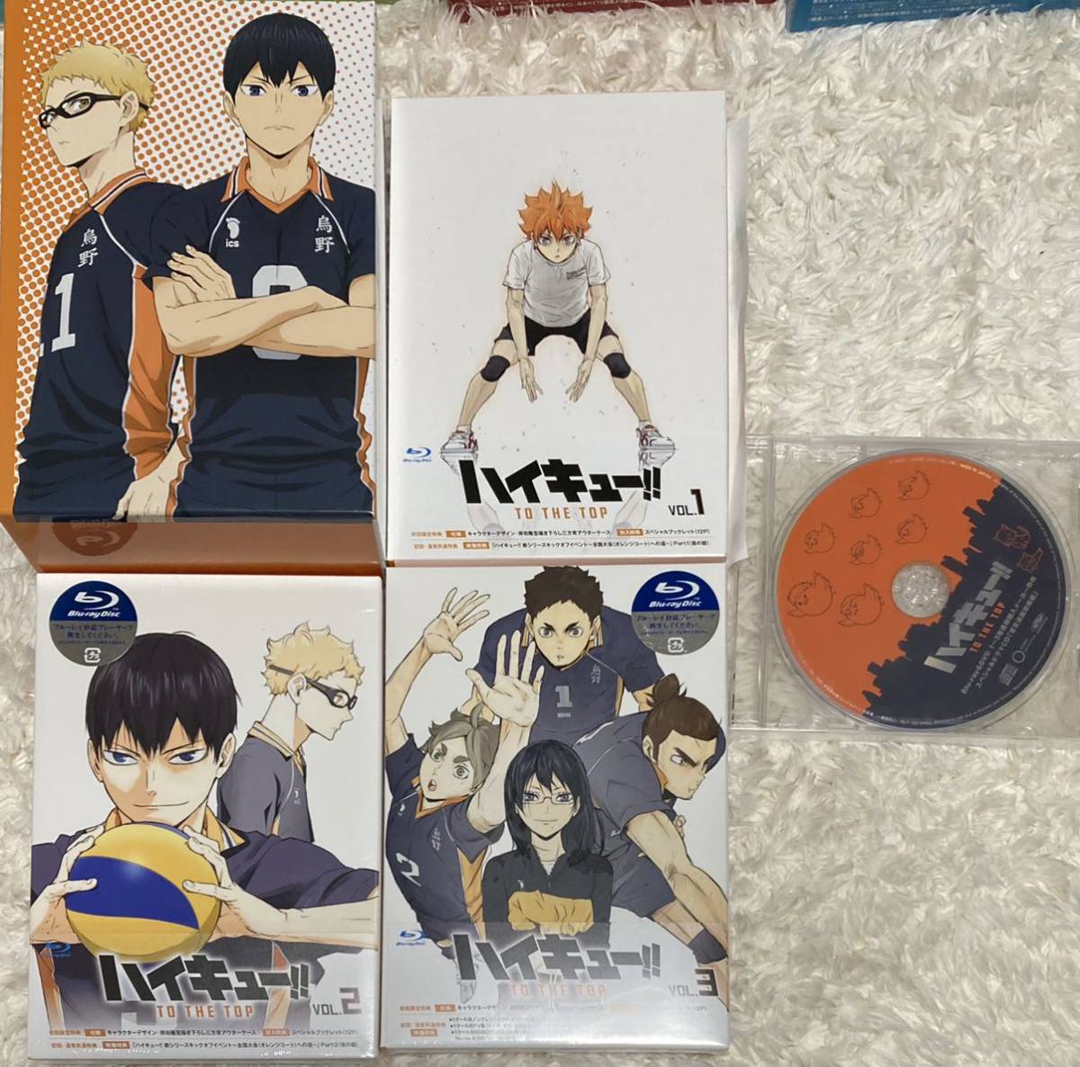 新品ケース収納 ハイキュー!! TO THE TOP DVD 全6巻 全巻セット