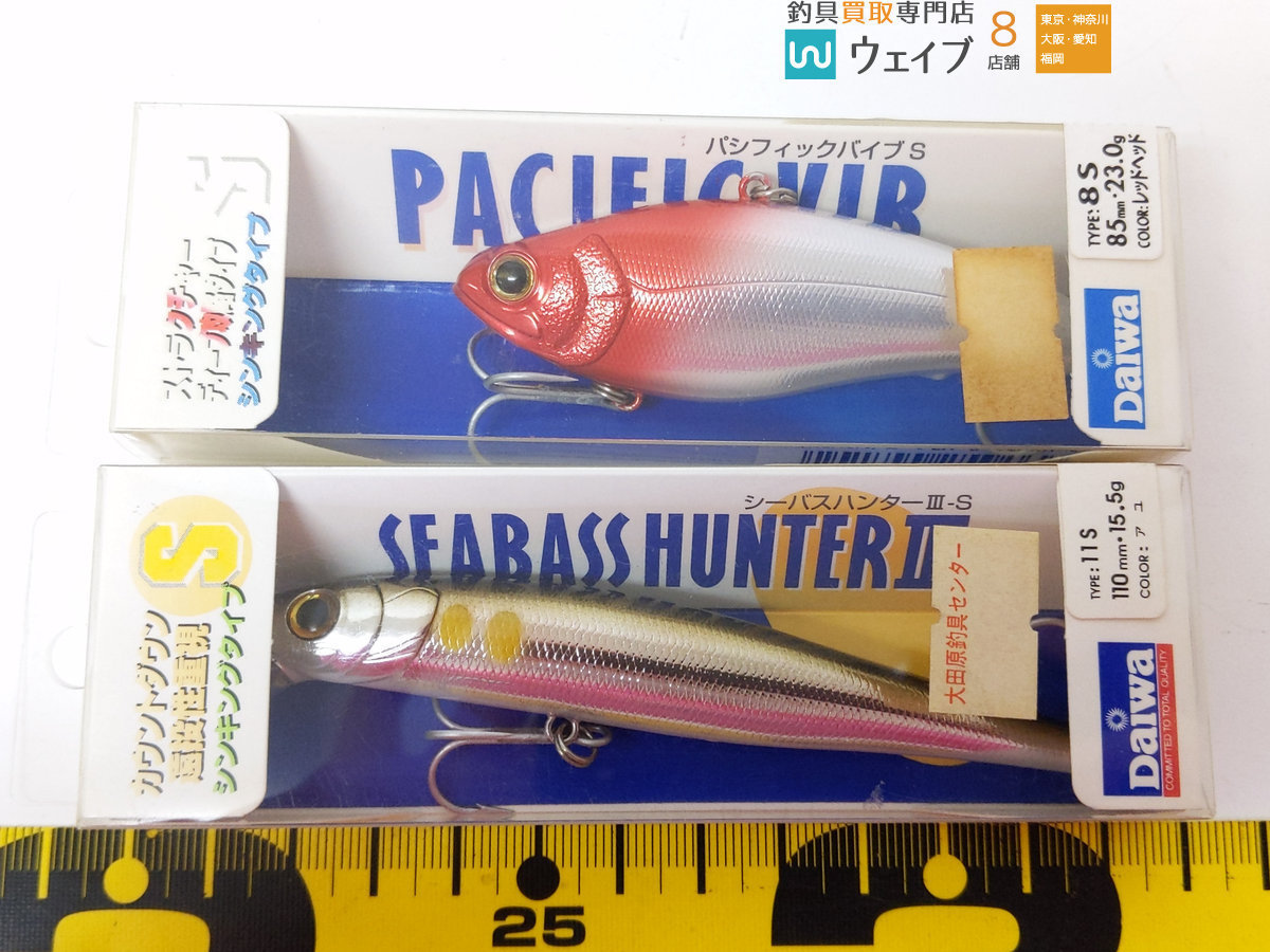 ダイワ ショアラインシャイナー Hd パシフィックバイブ シーバスハンター Iii ジョイントタイプ 他 計点セット 品 ミノー 売買されたオークション情報 Yahooの商品情報をアーカイブ公開 オークファン Aucfan Com