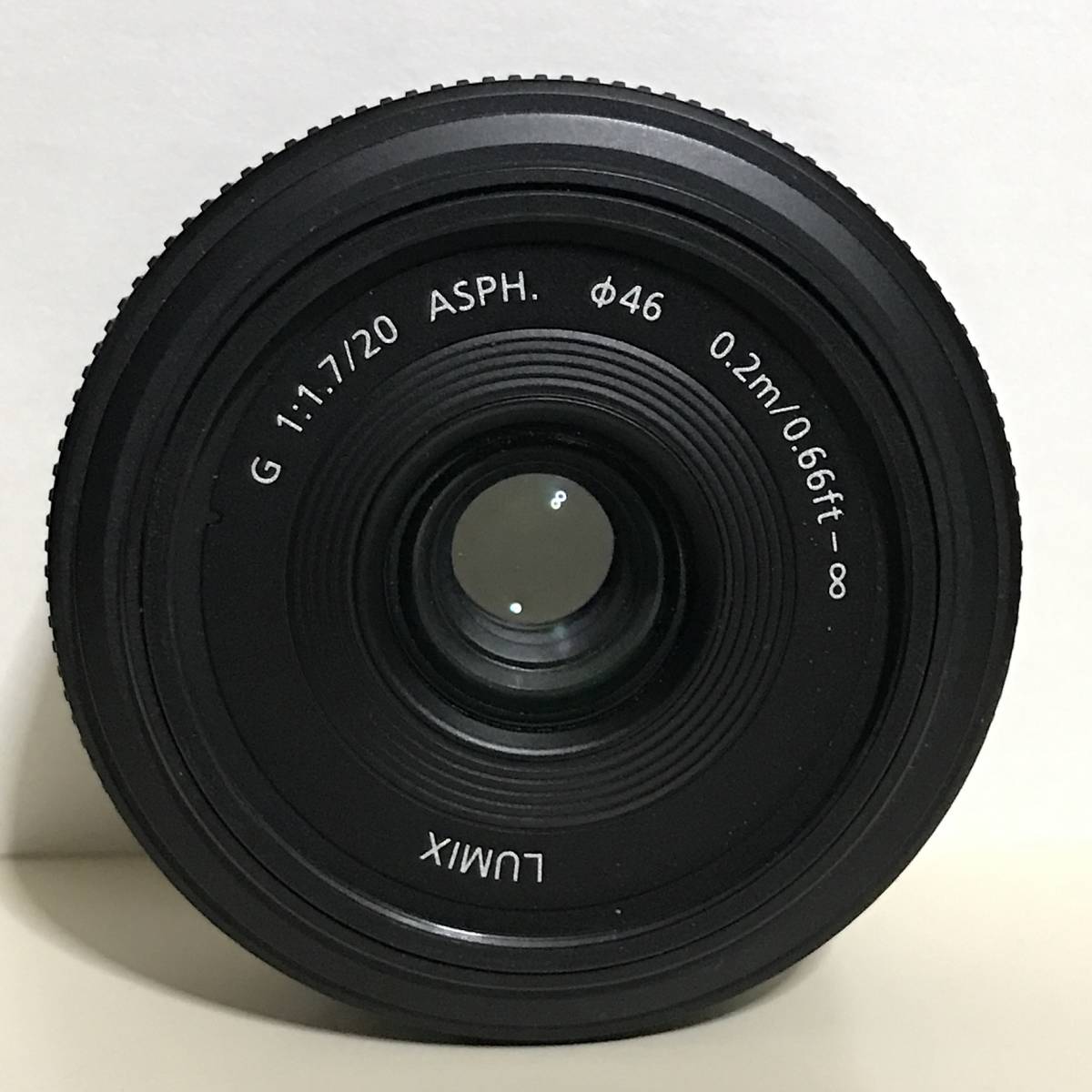 Lumix レンズ 直送可 LUMIX レンズ 20mm マイクロフォーサーズレンズ G 1:1.7/20