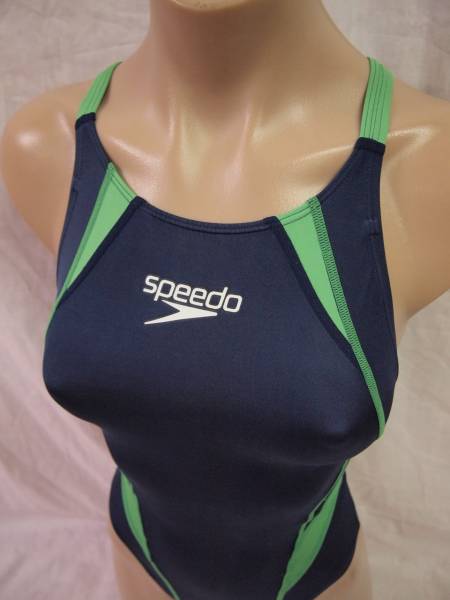 ☆ 極上 SPEEDO スピード製 SD49B03 ハイレグ競泳水着 Xバック