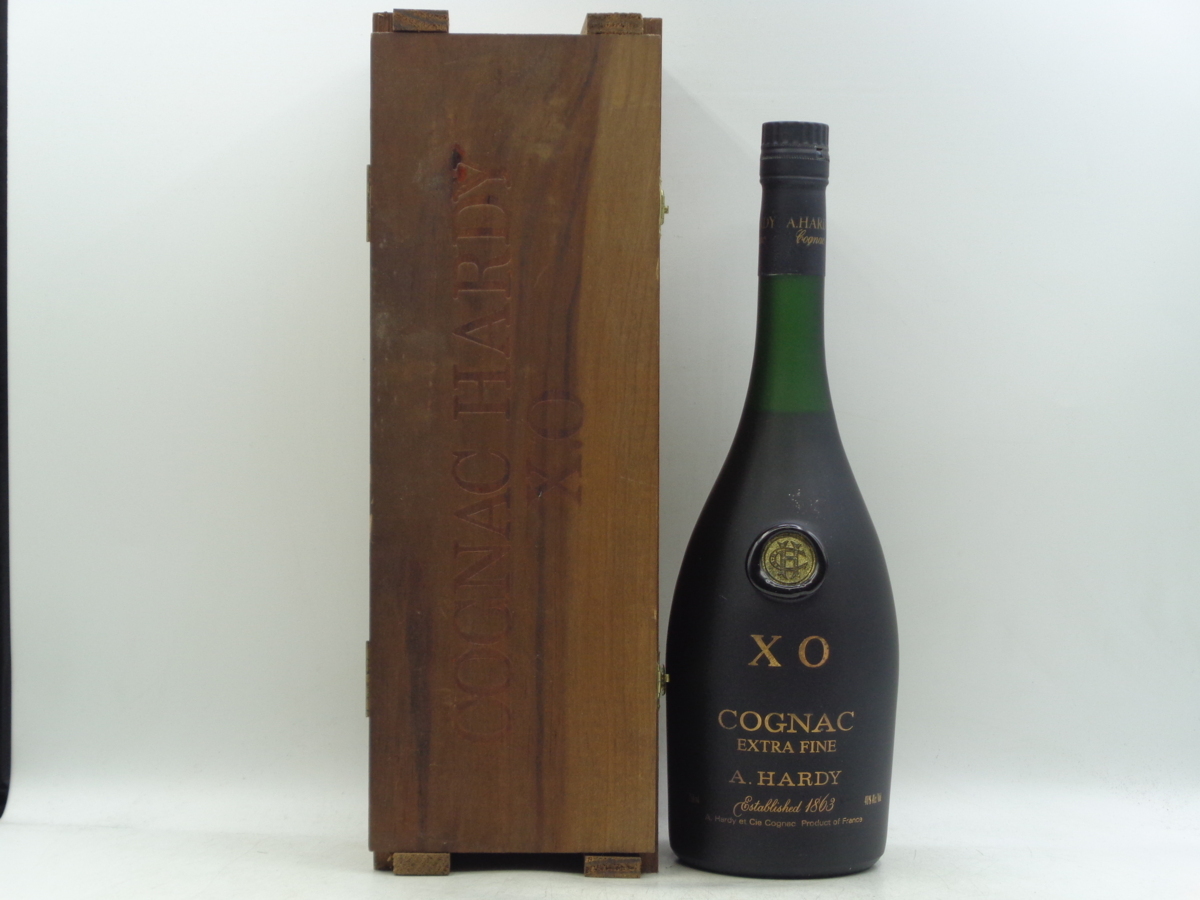 XO Hardy Cognac - 750ml ブランデー ハーディー ハーディ 0 ※ ＊箱付 