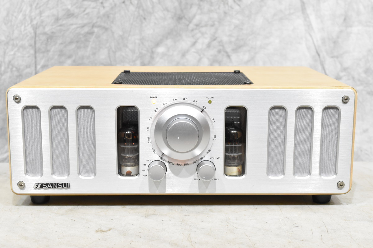 SANSUI サンスイ SHT-9002 真空管 ハイブリッドアンプ内蔵スピーカー