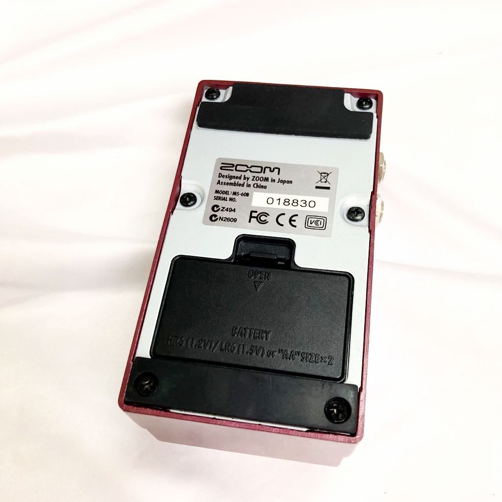 MS-60B ZOOM Bass MS-60B+ MultiStomp マルチエフェクター Pedal | for