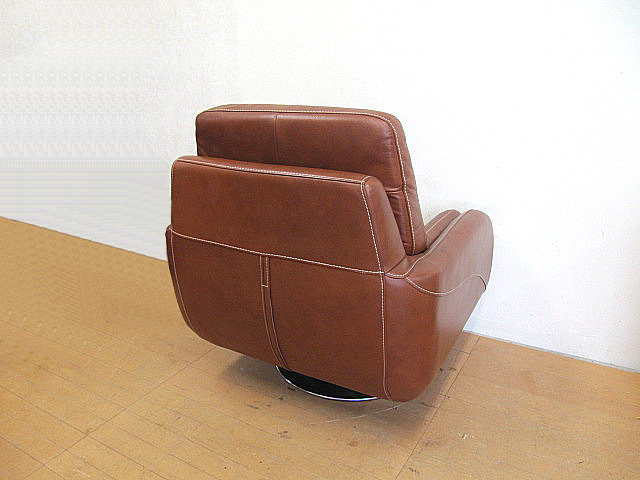 美品 KELVIN GIORMANI/ケルビンジョルマーニ 総革パーソナルチェア 1P