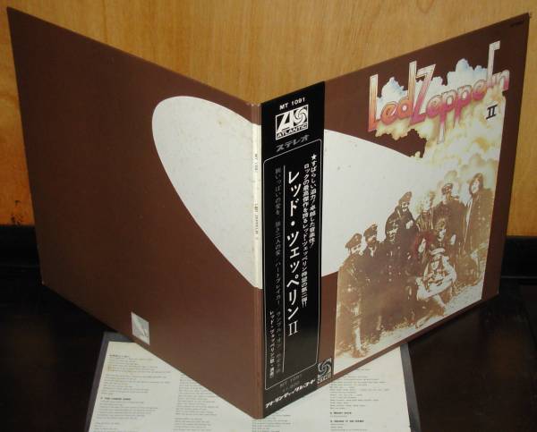 ☆LED ZEPPELIN【レッド・ツェッペリンⅡ】初回帯付LP/MT-1091☆(Led 