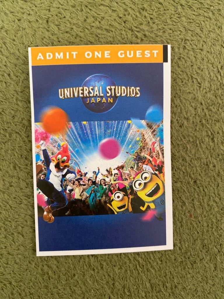 USJ パートナー・フレンドリー・チケット ユニバ 大人1枚 【公式通販】