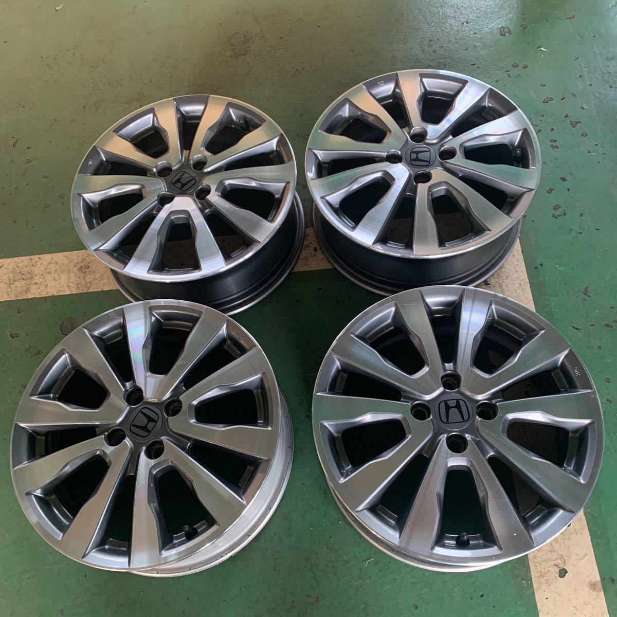 RS ホンダ フィット 16インチ フィットRS 純正 マットブラックホイール 
