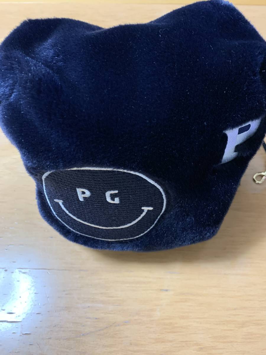美品】PEARLY GATES パーリーゲイツ 89 定番 ニコちゃんボア