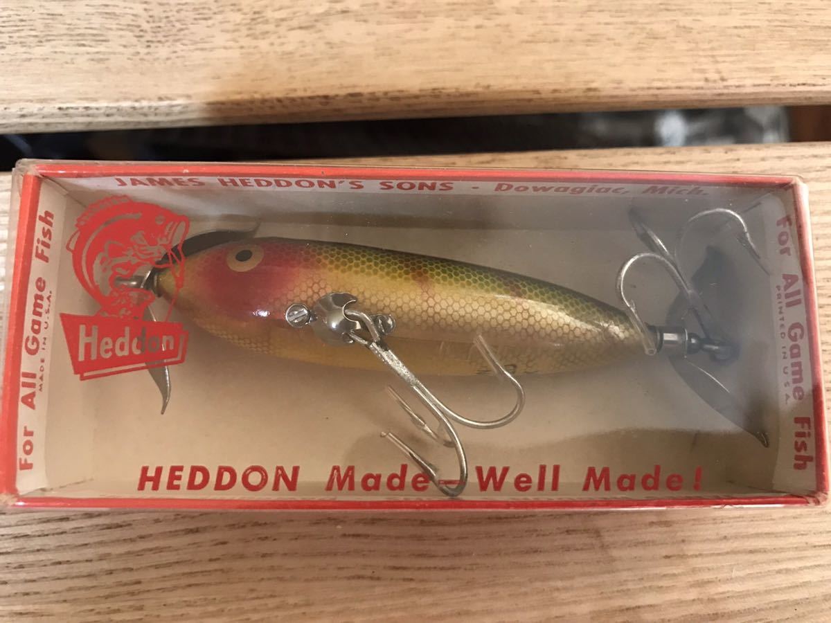 Heddon ウンデッドスプーク　オールドヘドン　60年代　新品　デッドストック ウンデッドスプーク オールドヘドン ヘドン heddon HEDDON オールド