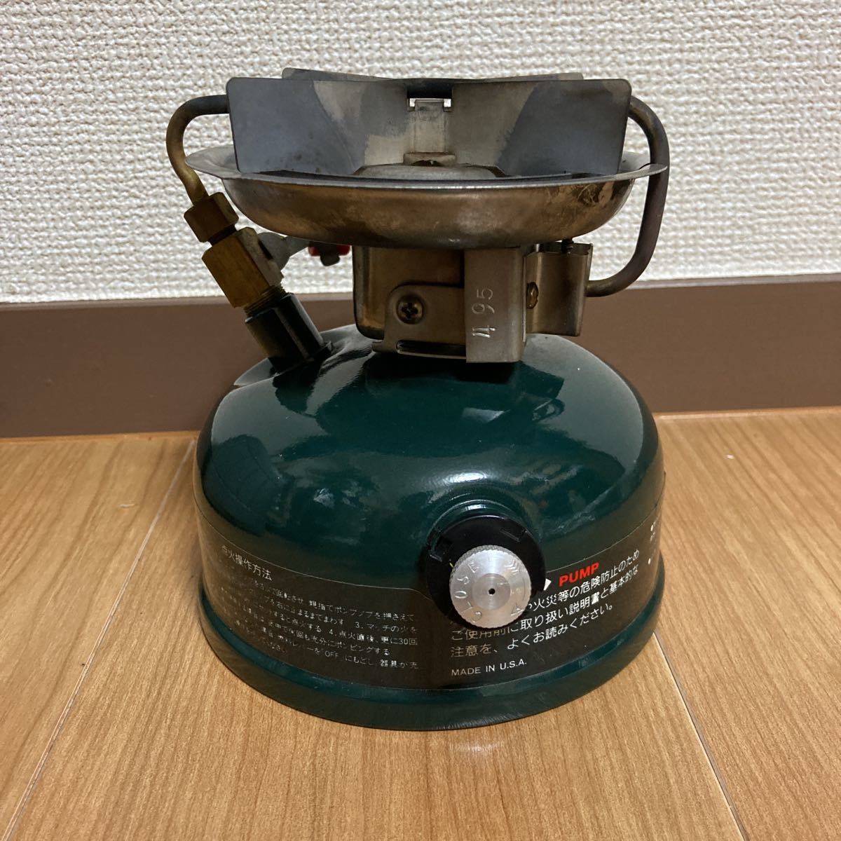 【未使用】Coleman コールマン 508A　ストーブ　 95年製 Coleman コールマン／508A STOVE シングルバーナー ストーブ 95年製