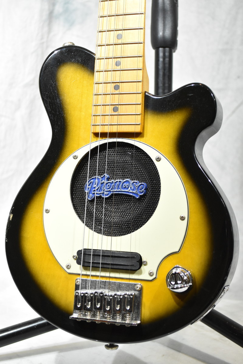 PGG-200 アンプ内蔵ミニギターPignose(ピグノーズ)PGG-200MHはかなり 