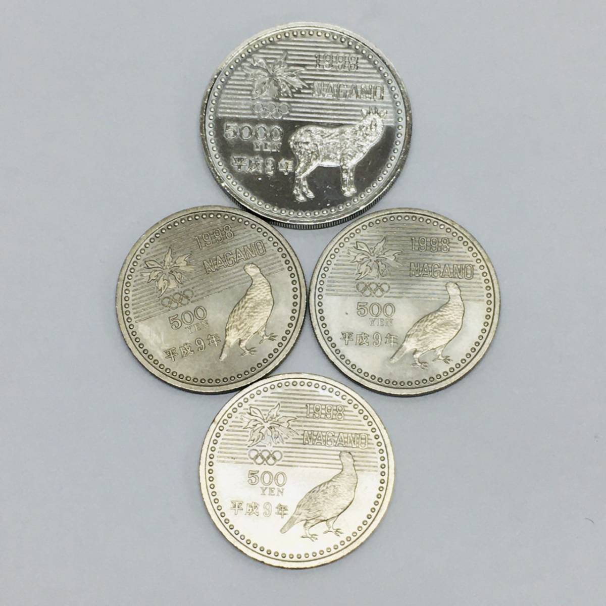 長野オリンピック 5000円記念硬貨 2枚 MG⑫ 【公式通販】