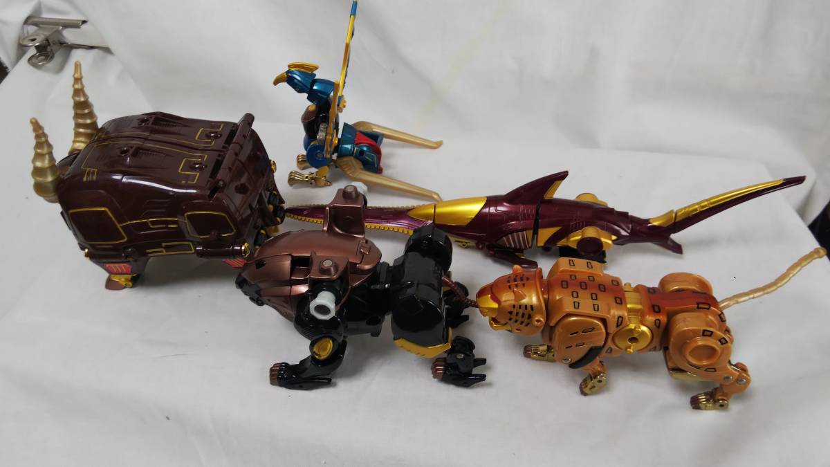 中古/スーパー戦隊DX超合金 百獣合体ガオゴッド（ガオレオン・ガオソー
