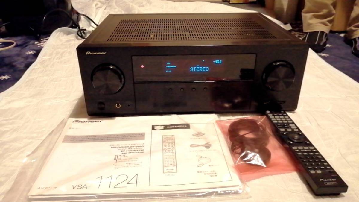 1円出品！）VSA-1124 Pioneer AVアンプ VSA-1124 中古品 【公式通販】
