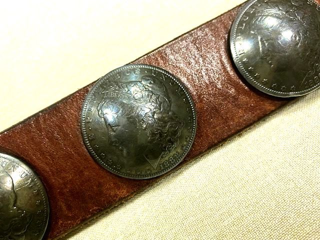 モルガン カウントアップ ベルト コンチョ 1878-1890年 13個