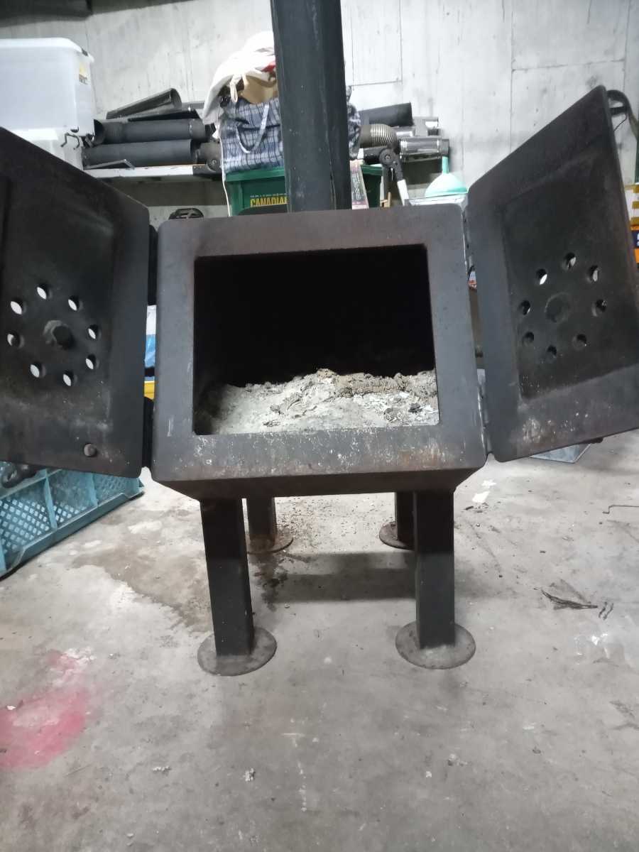 中古　薪ストーブ　鉄製