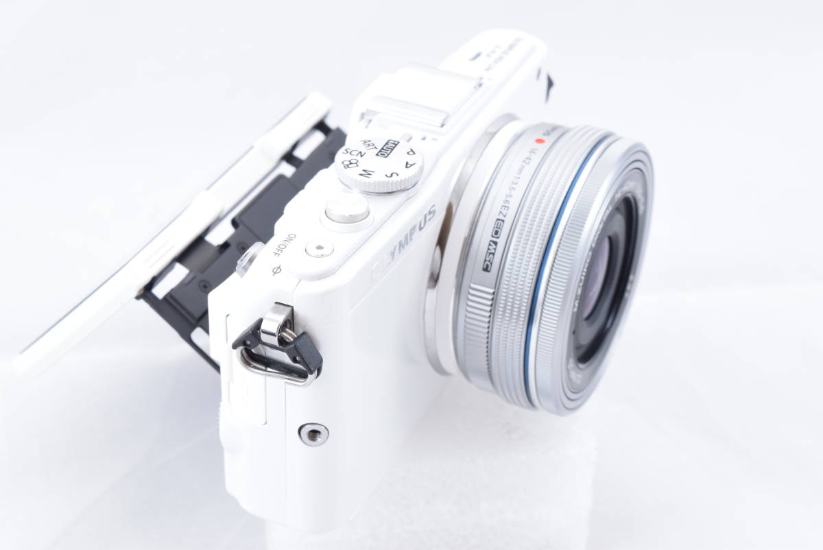 OLYMPUS オリンパス PEN Lite E-PL6 ホワイト M.ZUIKO DIGITAL 14-42mm