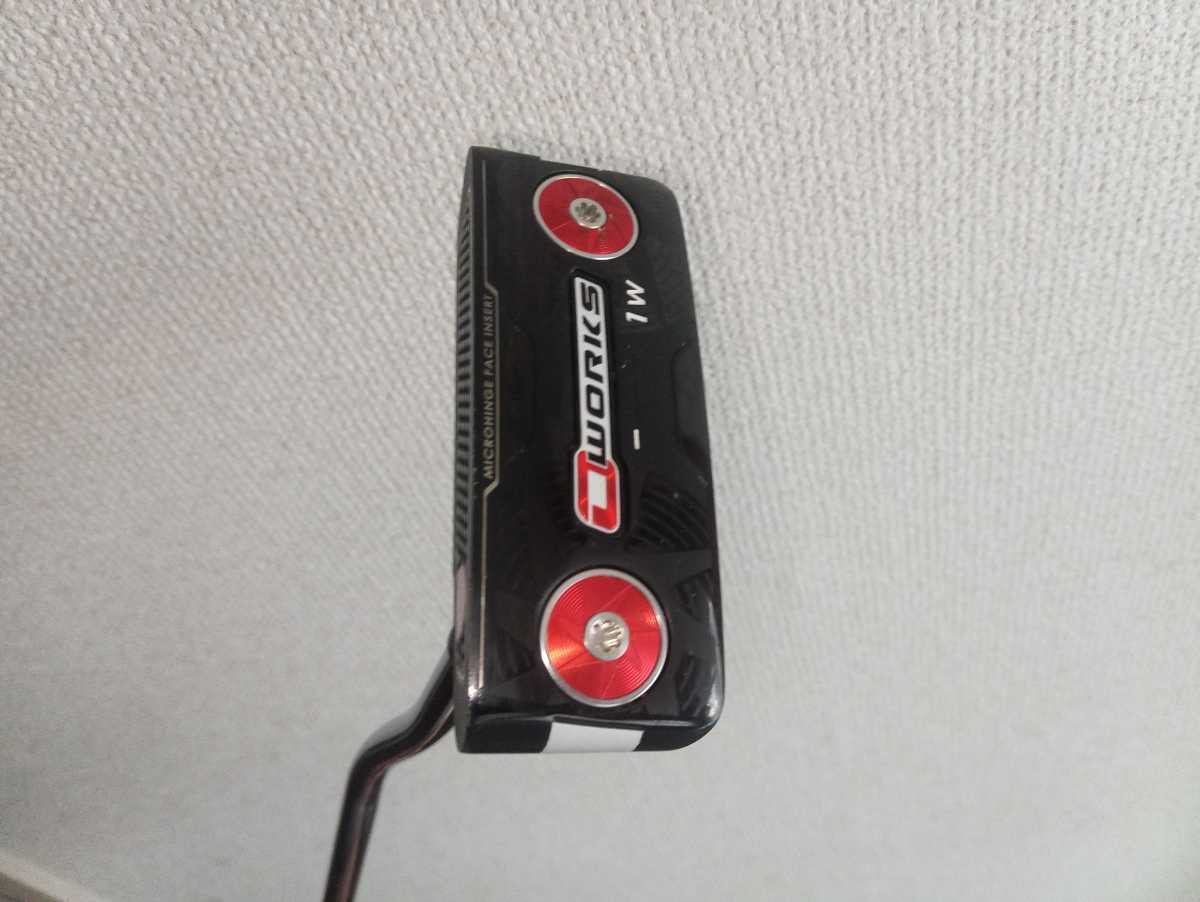 ODYSSEY WORKS 1W パター　レフティ【美品】 レフティ Odyssey O-WORKS #1w オデッセイ オーワークス#1w パター