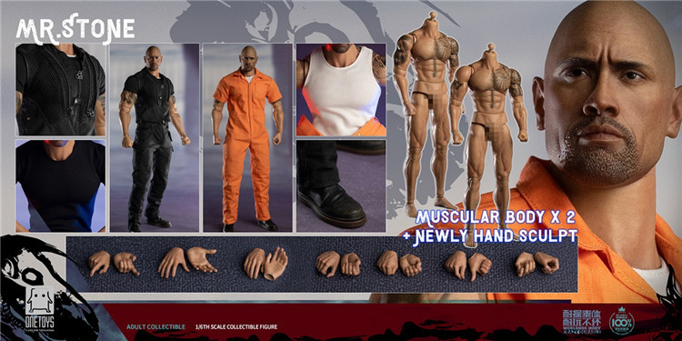 1/6 男性フィギュア ONETOYS OT011 MR. STONE タトゥーボディ