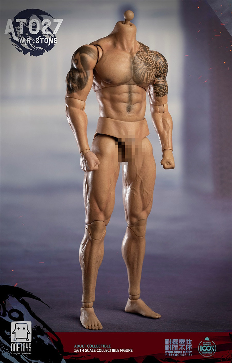 1/6 男性フィギュア ONETOYS OT011 MR. STONE タトゥーボディ
