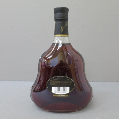 1A63☆ヘネシー XO クリアボトル 黒キャップ 700ml 40% -1 6/11☆A