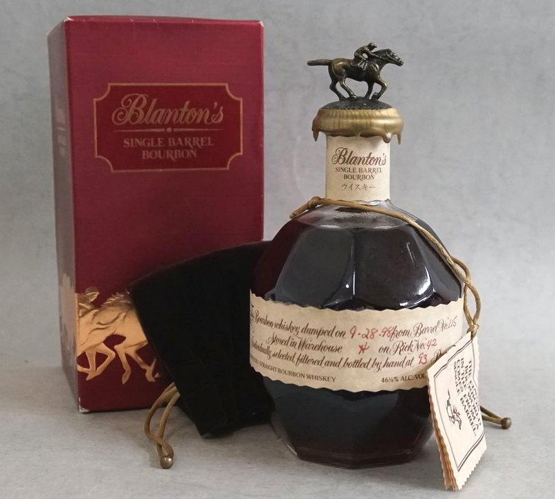 古酒 未開栓】バーボンウイスキー BLANTON'S ブラントン 1998 750ml 箱
