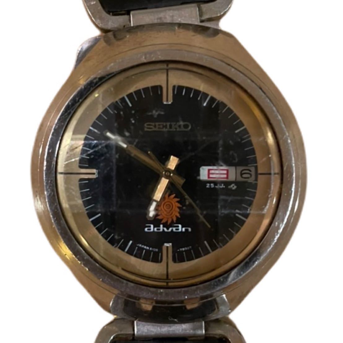 新作登場，人気SALE SEIKO セイコー advan アドバン 6106-7680 25石 自動巻き カットガラス デイデイト シルバー メンズ 腕時計 管理番号1029平(その他)｜売買されたオークション情報、yahooの商品情報をアーカイブ公開 - その他