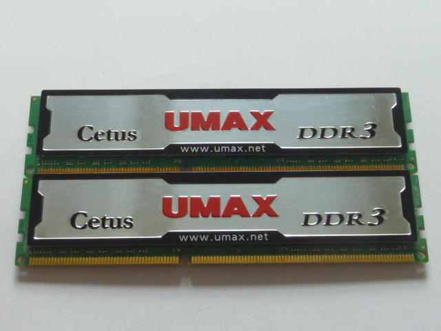 UMAX Cetus DDR3 デスクトップ用メモリ16GB(8GB 2枚セット)｜Yahoo