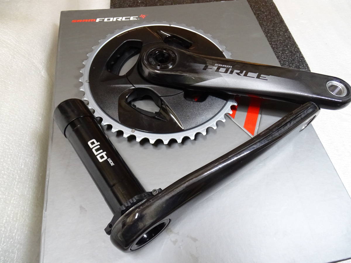 SRAM「スラム」 Force AXS Crank Set DUB Wide 2x クランクセット 43