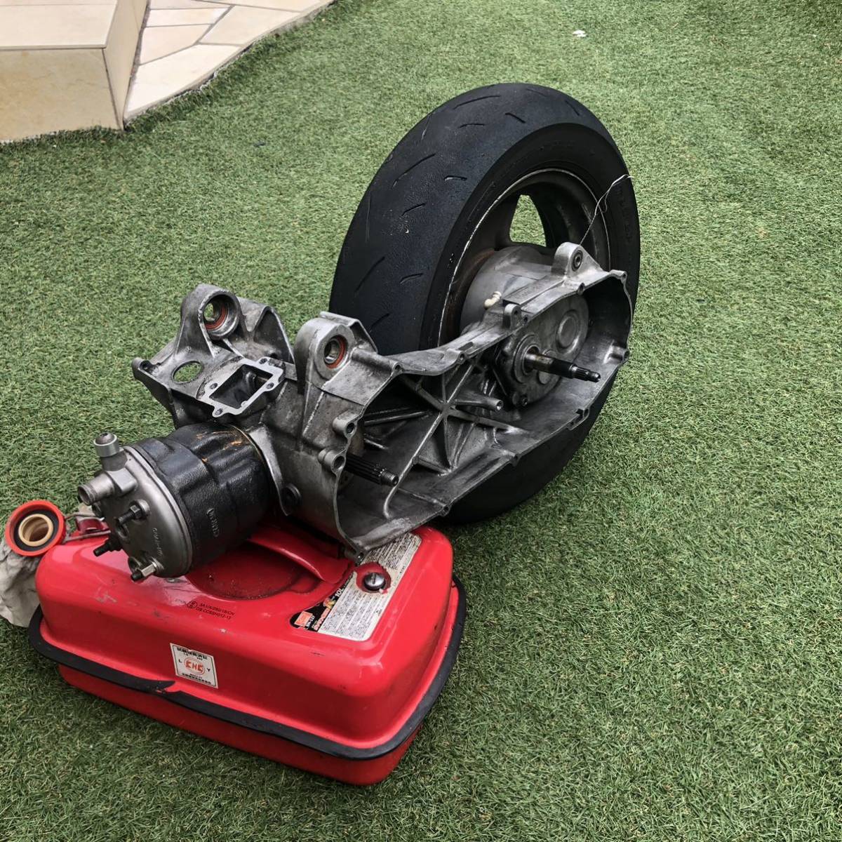 グランドアクシス、Bws100.AEROX 水冷125ccエンジン チャーモ