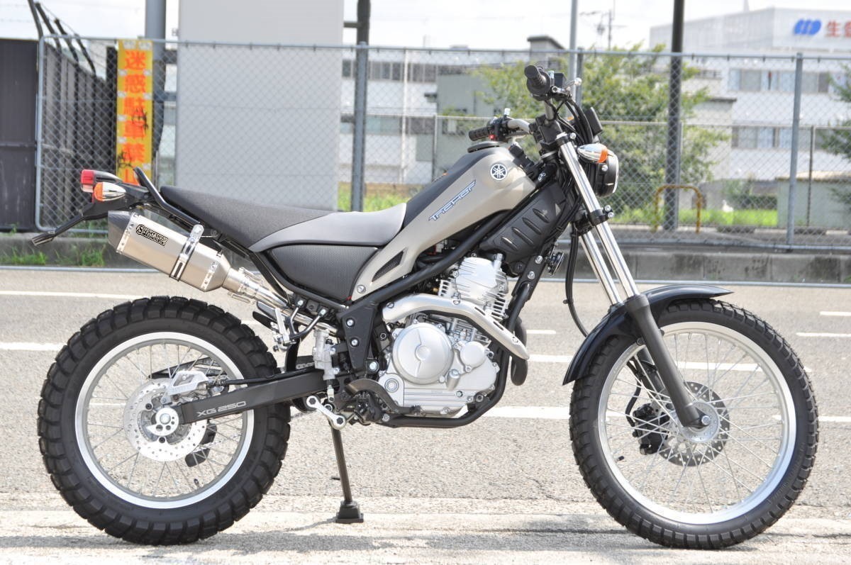 ヤマハ セロー250/トリッカー モタード SUS マフラー
