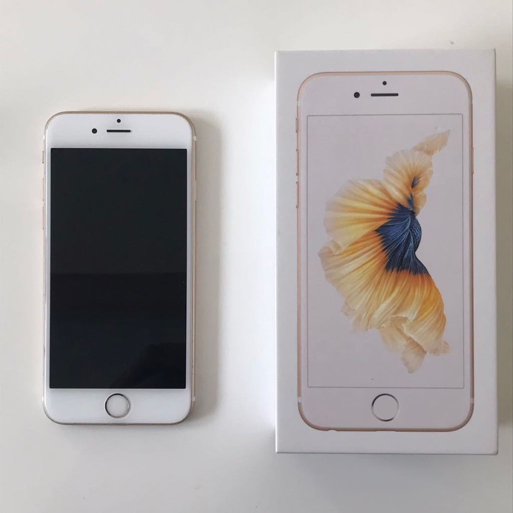iPhone6s SIMフリー GOLD 64MB_1