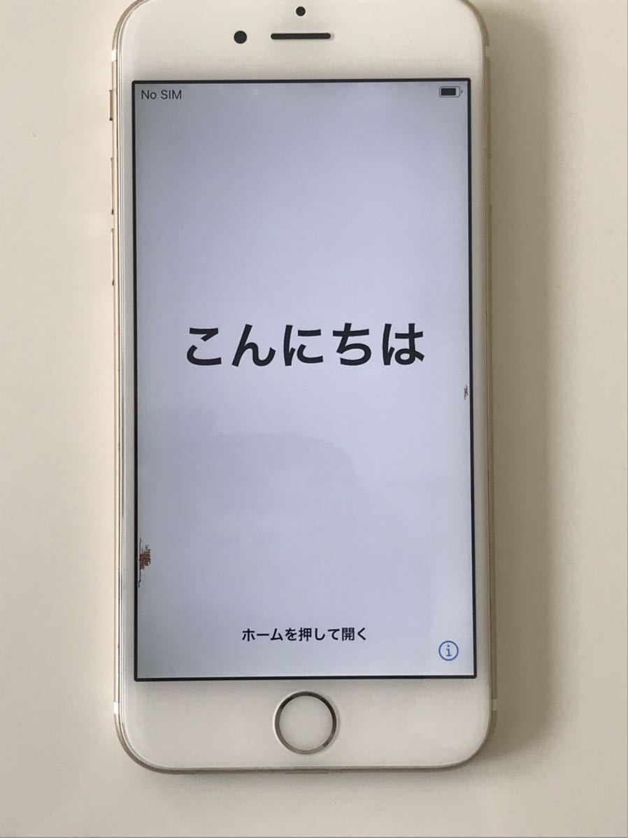 iPhone6s SIMフリー GOLD 64MB_3