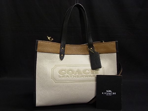 1円 □美品□ COACH コーチ C0777 レザー ゴールド金具 2WAY 