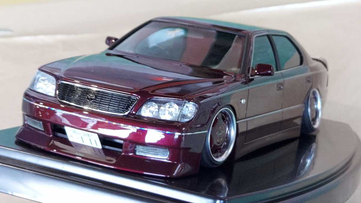 アオシマ1/24 デヴィルスセルシオ 完成品