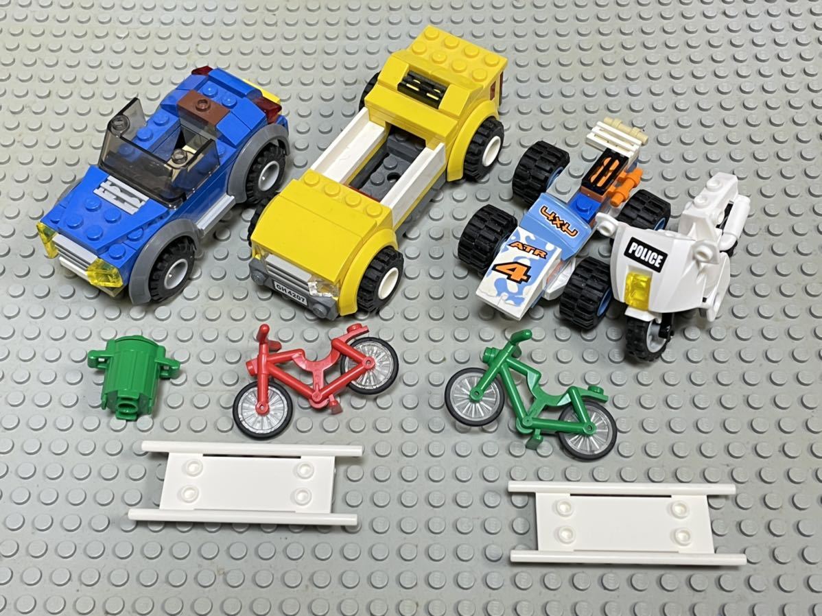 Lego 車 バイク 自転車他まとめ ジャンク レゴシティレゴブロックバラ警察担架乗り物 パーツ 部品 売買されたオークション情報 Yahooの商品情報をアーカイブ公開 オークファン Aucfan Com