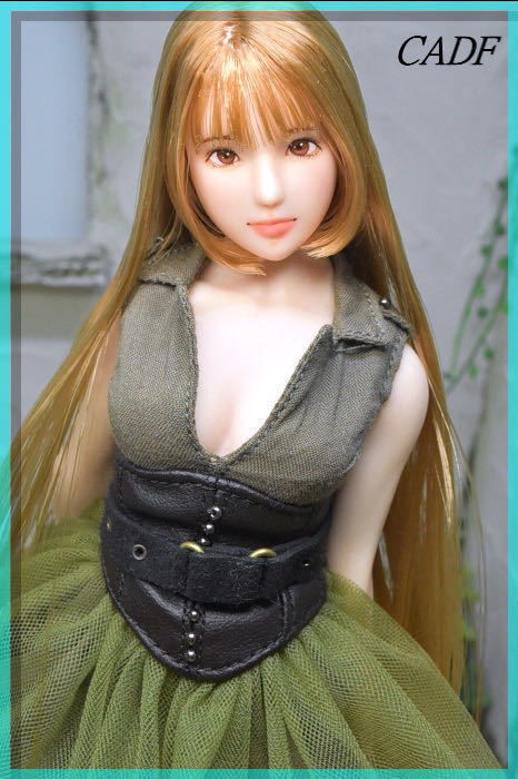 ☆ CADF ☆ 1/6 ドール カスタムドール ドールヘッド 890 乃葵 (のあ
