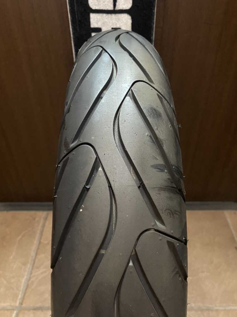 DUNLOP 中古MCタイヤ SPORTMAX バリ山 2023年製造 120⁄70ZR17 