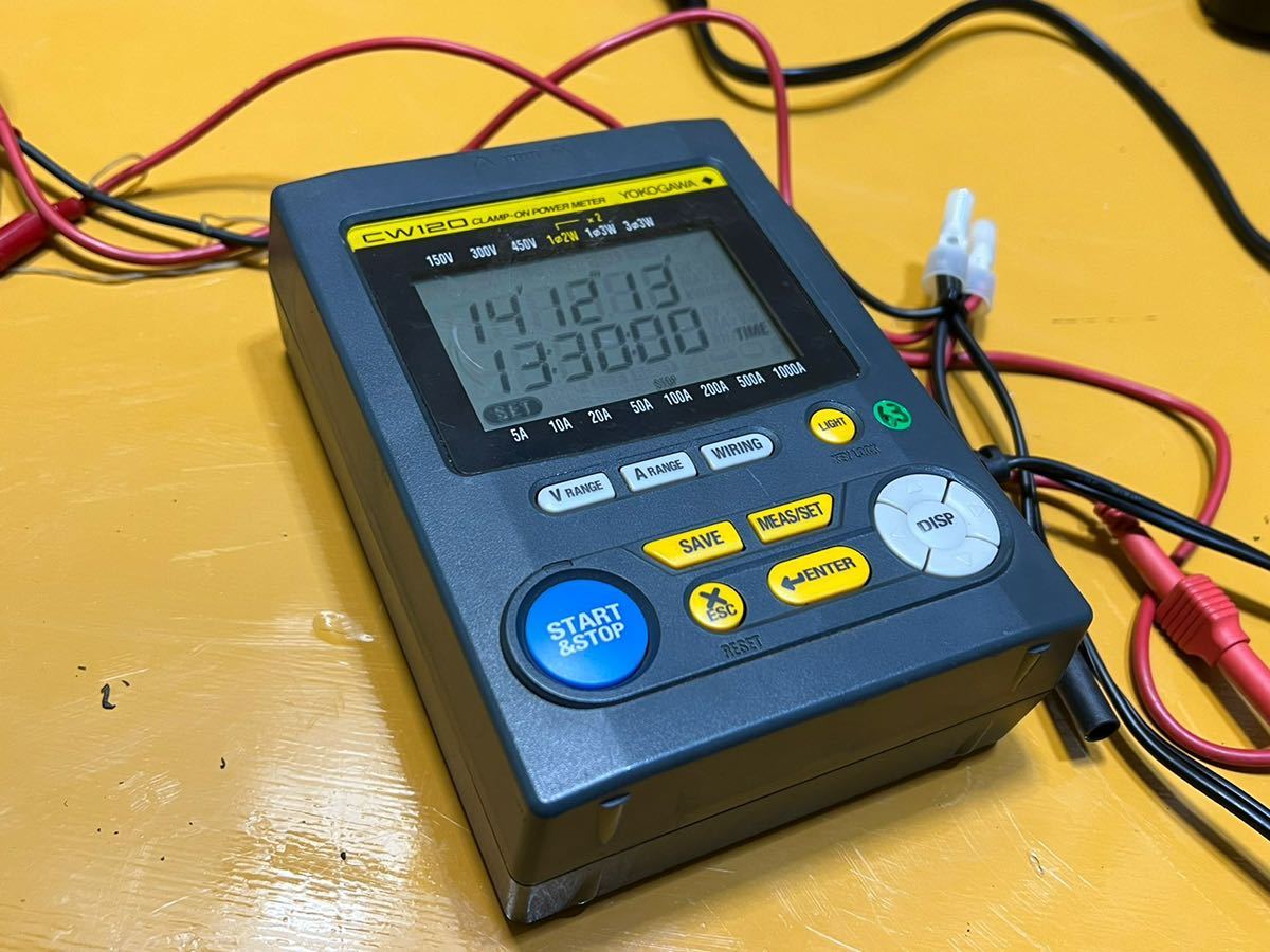 Yokogawa 横河 ヨコガワ クランプ電力計 CW120 CLAMP ON POWER METER 