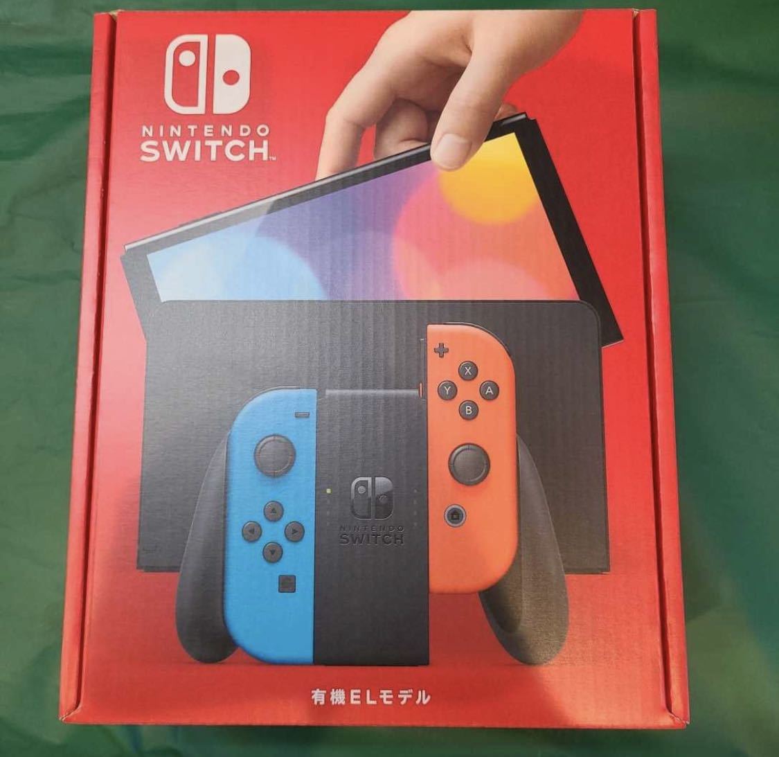 定価スタート　新品未使用　Nintendo Switch ネオンブルー ネオンレッド 有機ELモデル