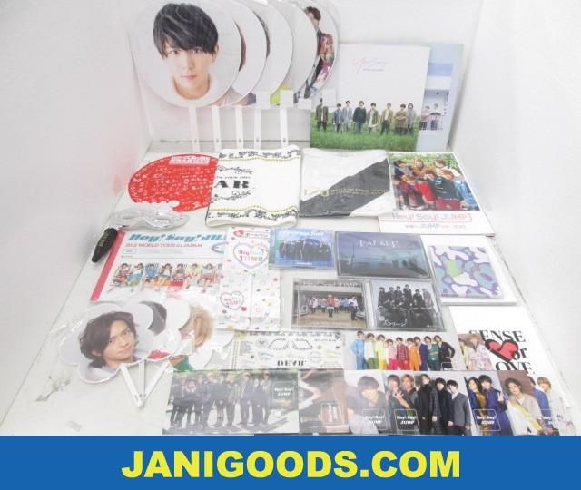 Hey Say Jump グッズセット フェイスタオル Tシャツ ペンライト 等 Live Tour 16 Dear I Oth Anniversary Tour 17 含む 良品 同梱 Hey Say Jump 売買されたオークション情報 Yahooの商品情報をアーカイブ公開 オークファン Aucfan Com