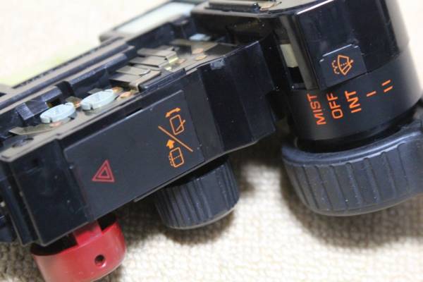 FC3S RX-7 ワイパースイッチ修理品（リレー交換式）前期・後期(マツダ