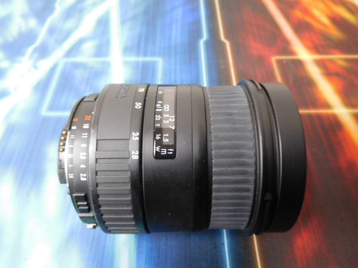 カメラ1375/シグマ/ZOOM/28-70mm/1:2.8/レンズ