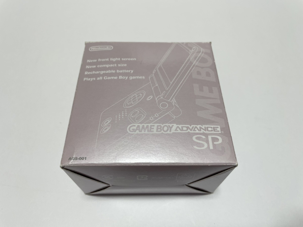 【美品】ゲームボーイアドバンスSP□本体□パールピンク□