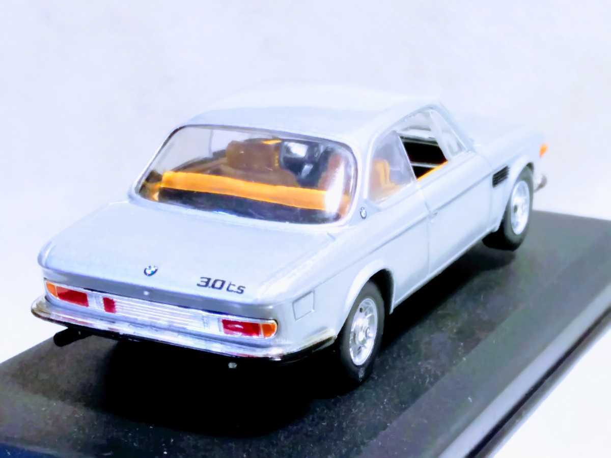 貴重もの、 BMW3.0CS シルバー 1971年式DetailCars1/43 3